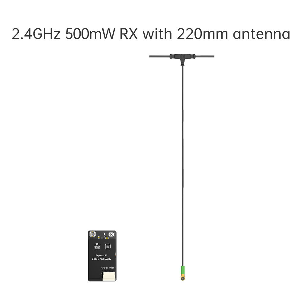 14892 receiver iflight elrs 2 4g rx 500mw 220mm mini antenna