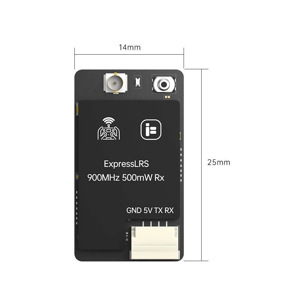 14898 5 receiver iflight elrs 868 915 rx 500mw 70mm mini antenna