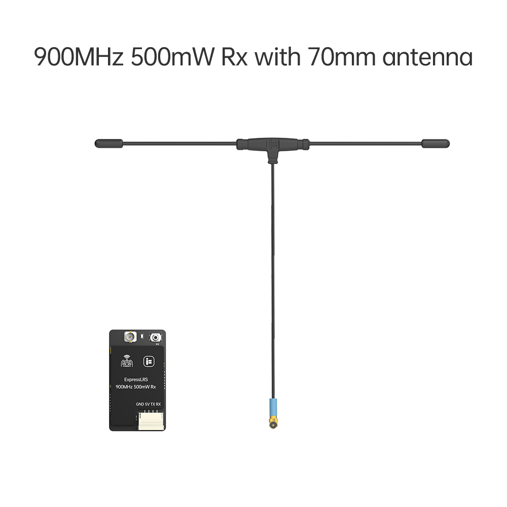 14901 receiver iflight elrs 868 915 rx 500mw 70mm antenna