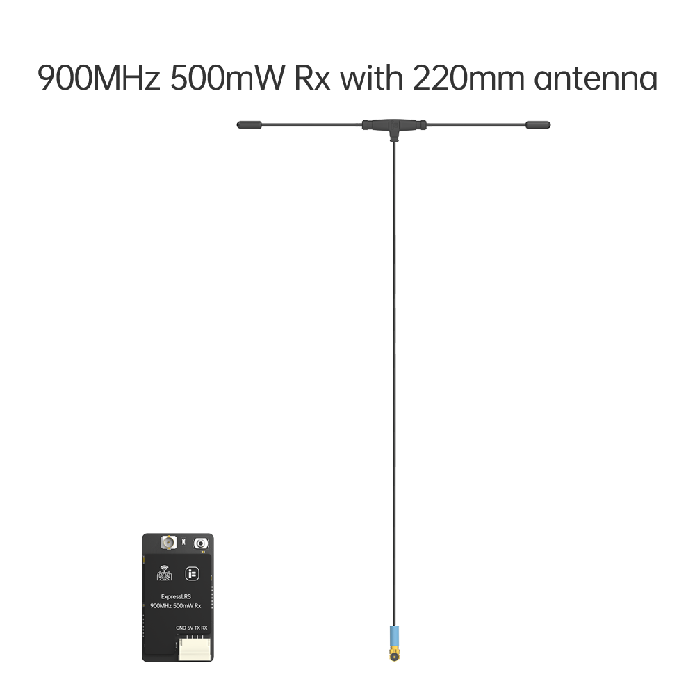 14904 receiver iflight elrs 868 915 rx 500mw 220mm antenna