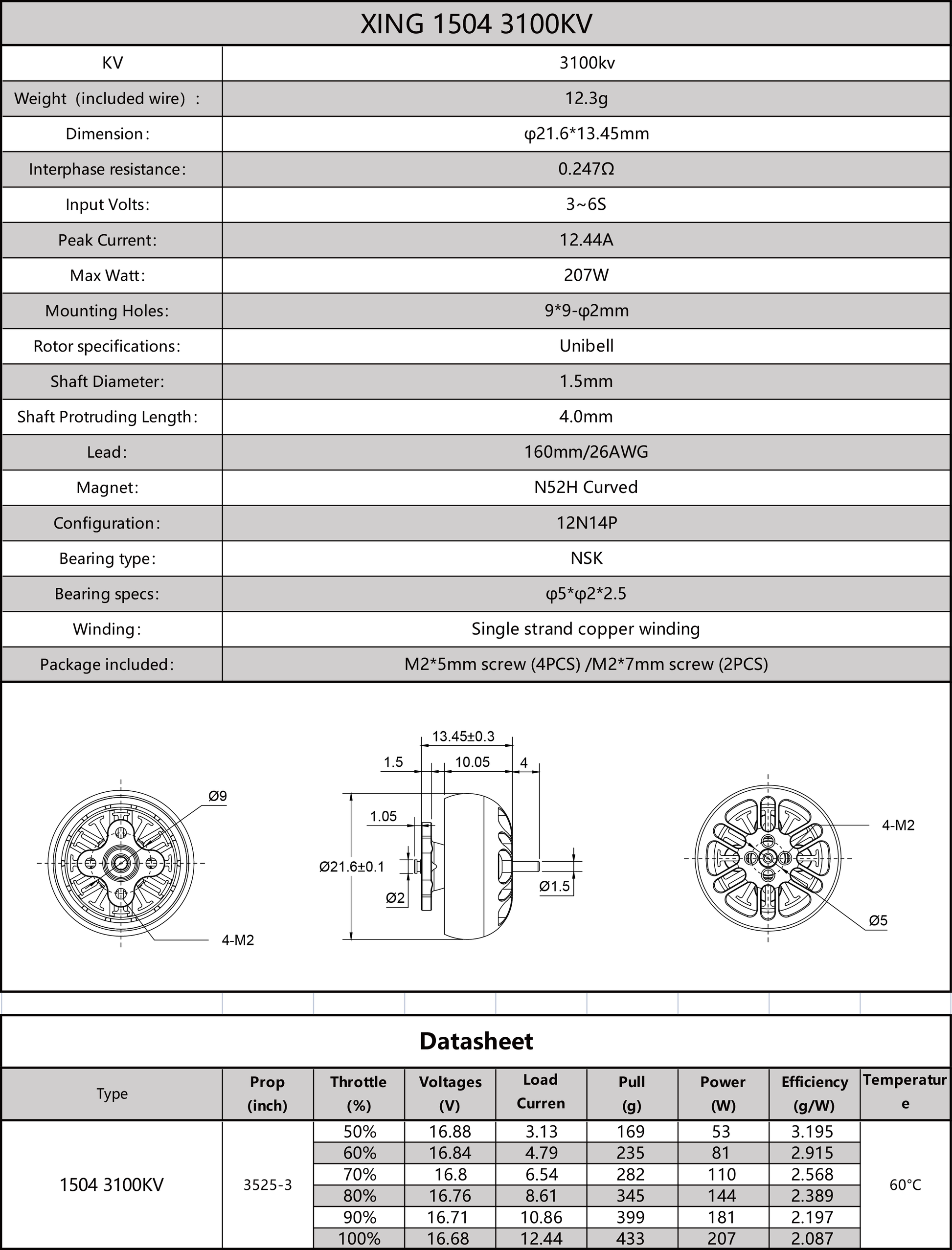 15132 1 motor iflight xing 1504 3100kv