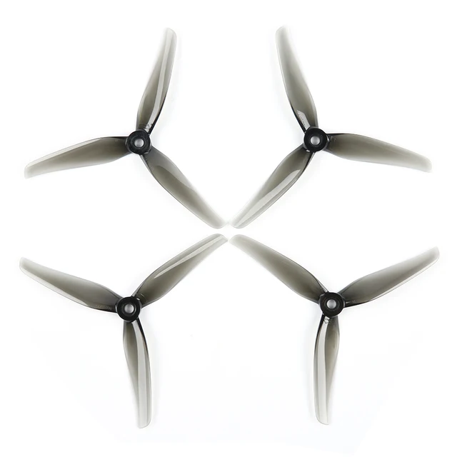 15534 7 propellers iflight nazgul f5 tri blades 2cw 2ccw grey