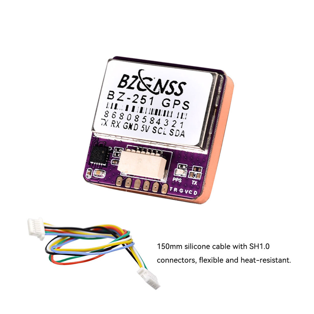 15723 2 gps module speedybee bzgnss bz 251 with 5883 compass