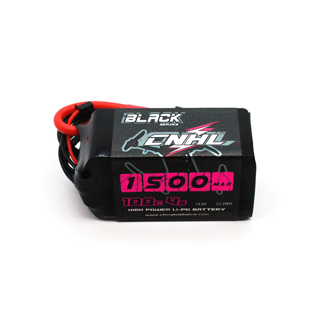 15831 1 battery cnhl black series lipo 4s 14 8v 1500mah 100c xt60