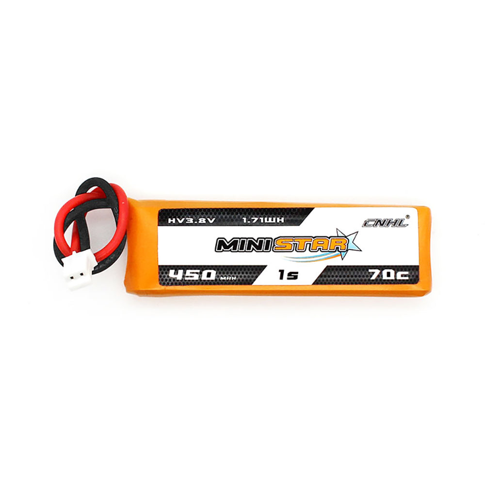 15840 3 battery cnhl ministar hv lipo 1s 3 8v 450mah 70c ph2 0 4pcs