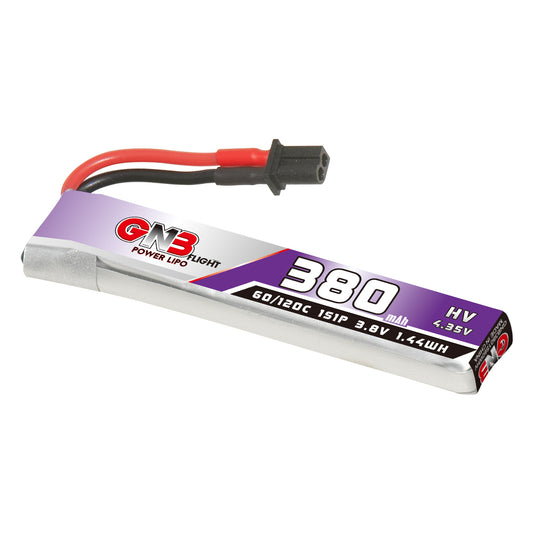 15930 battery gnb gaoneng lihv 1s 3 8v 380mah 60c a30 cabled