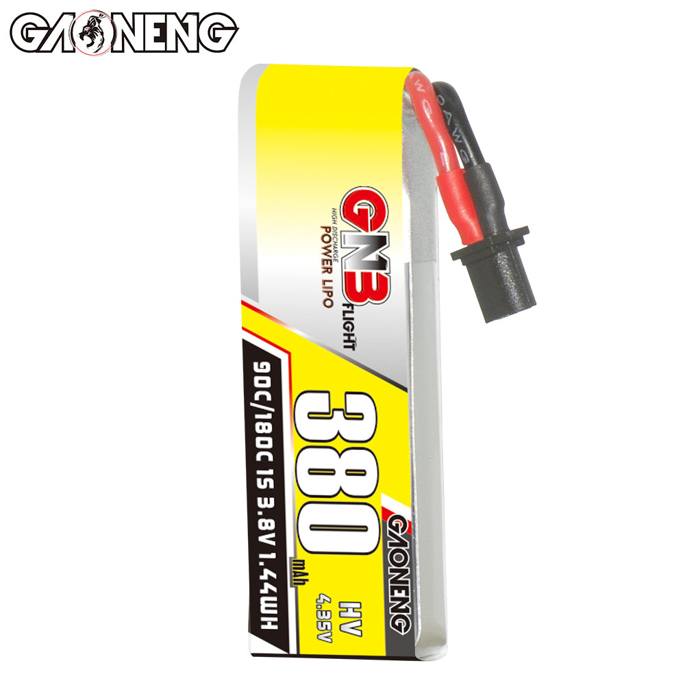 15936 1 battery gnb gaoneng lihv 1s 3 8v 380mah 90c a30 cabled