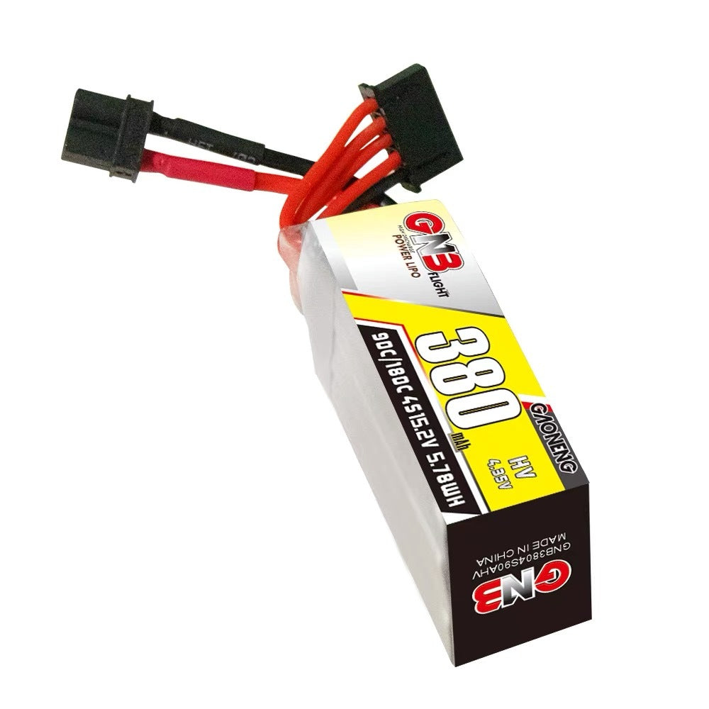 15945 battery gnb gaoneng lihv 4s 15 2v 380mah 90c xt30
