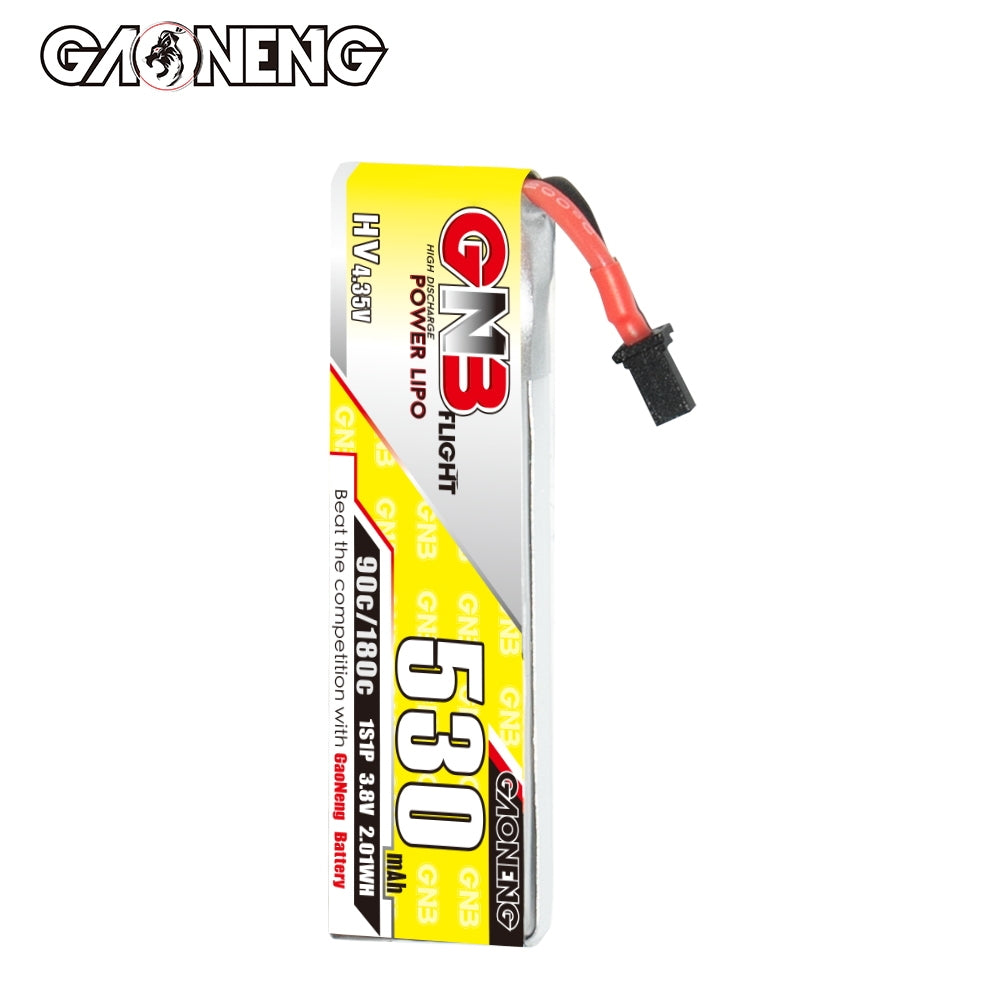 15951 2 battery gnb lihv 1s 3 8v 530mah 90c a30 cabled