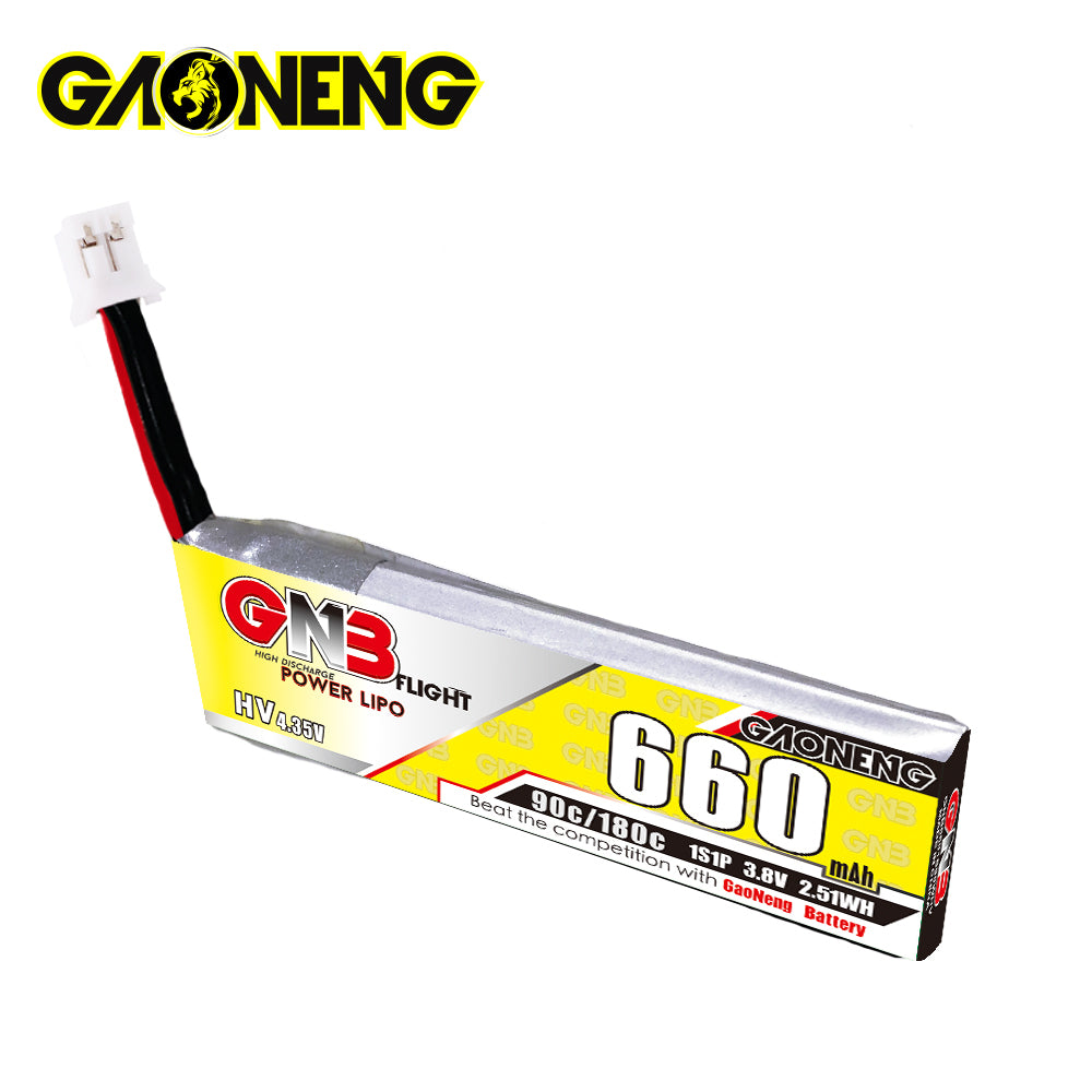 15966 2 battery gnb gaoneng lihv 1s 3 8v 660mah 90c ph2 0 cabled