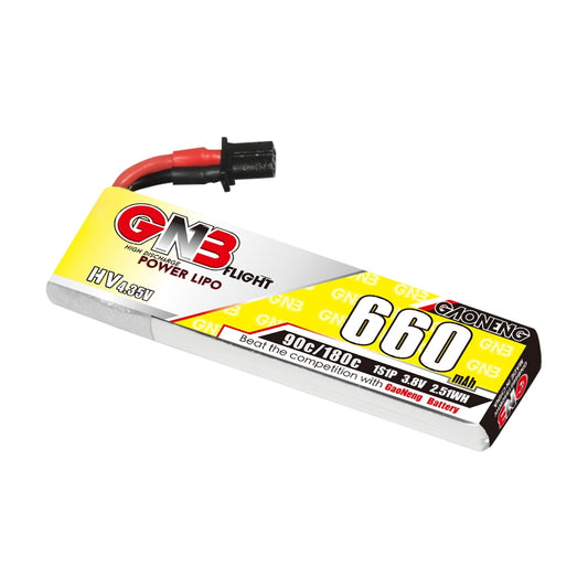 15969 battery gnb gaoneng lihv 1s 3 8v 660mah 90c a30 cabled
