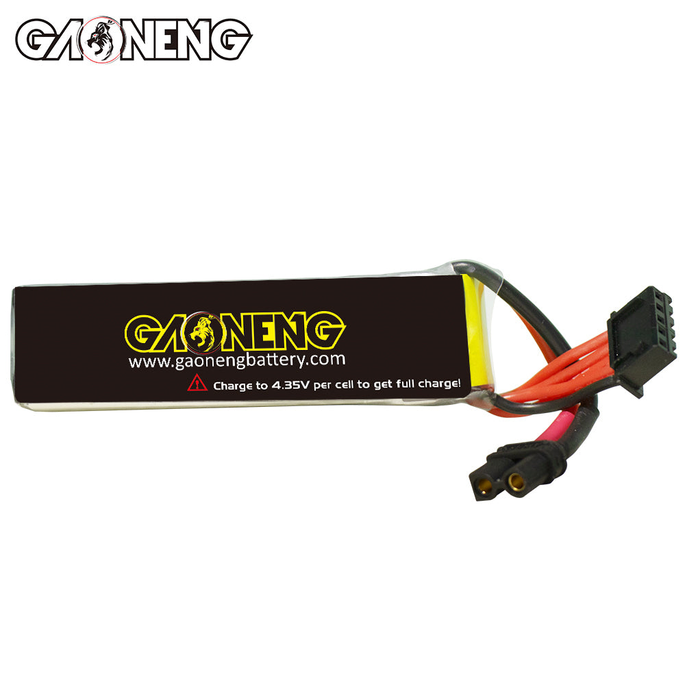 15978 1 battery gnb gaoneng lipo 4s 15 2v 660mah 90c xt30 long