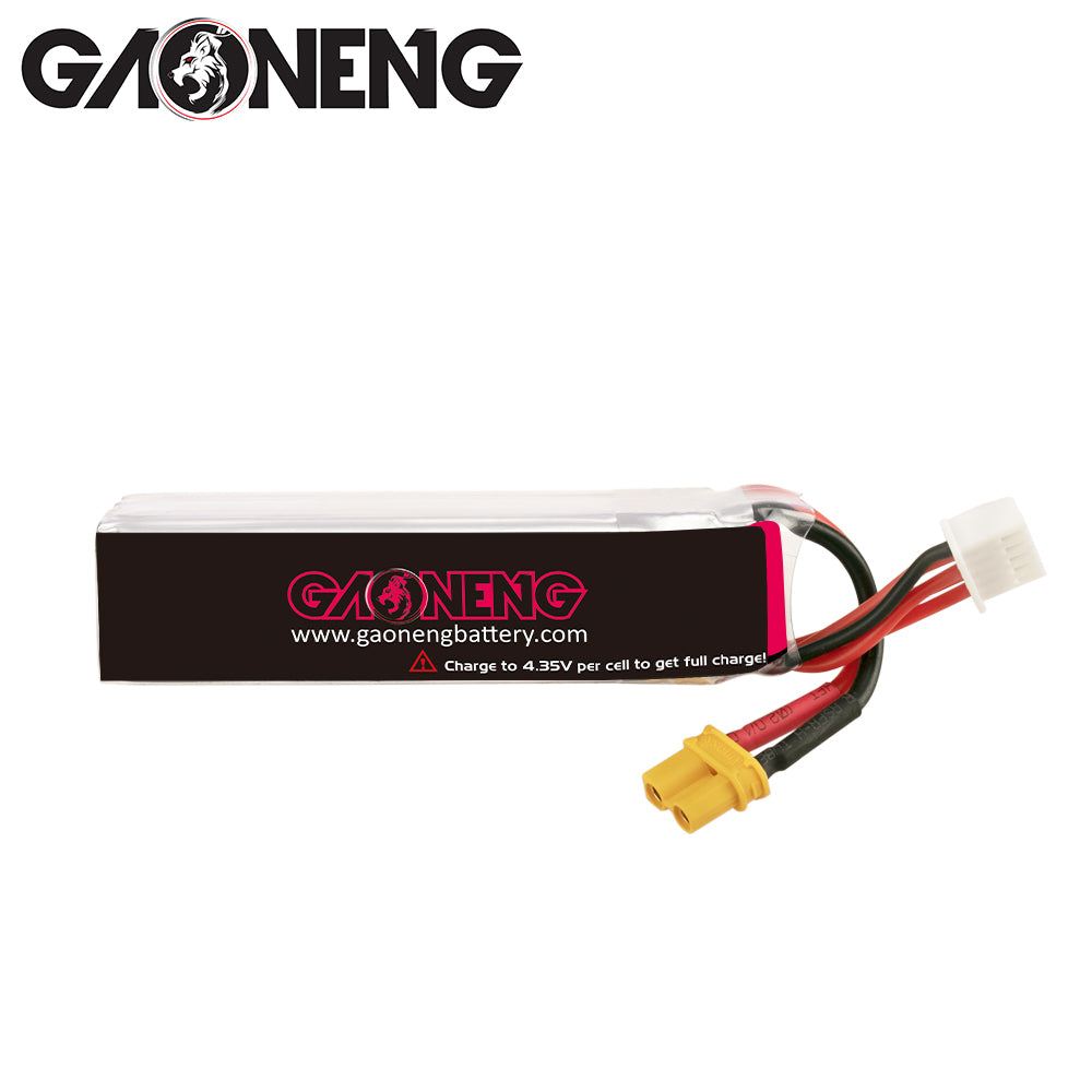 15993 1 battery gnb gaoneng lihv 4s 15 2v 720mah 100c xt30 long