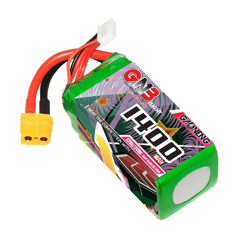 16029 battery gnb gaoneng lipo 4s 14 8v 1400mah 120c xt60