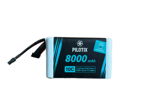 Battery Pilotix Li-ion 6S2P 22.2V 8000mah 10C XT60