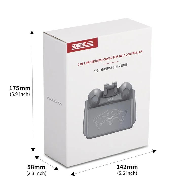 16554 8 2 in 1 protector startrc for dji rc 2