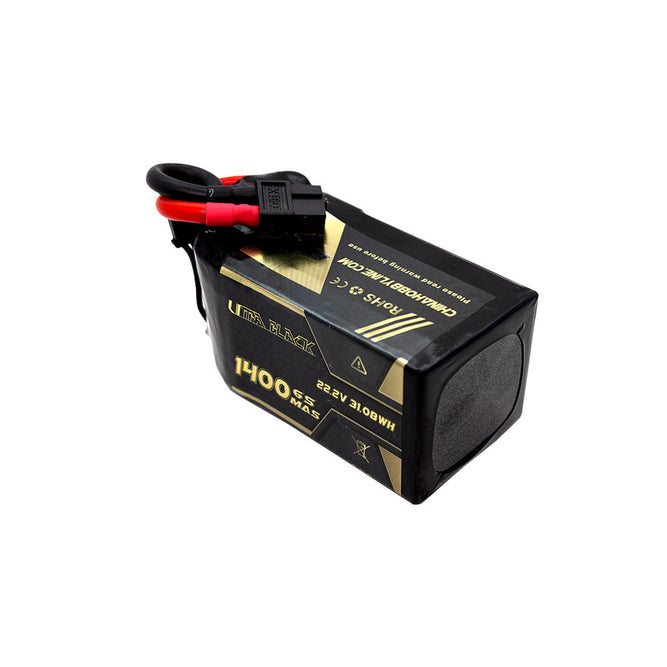 16692 2 battery cnhl ultra black lipo 6s 22 2v 1400mah 150c xt60