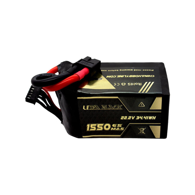 16695 1 battery cnhl ultra black lipo 6s 22 2v 1550mah 150c xt60