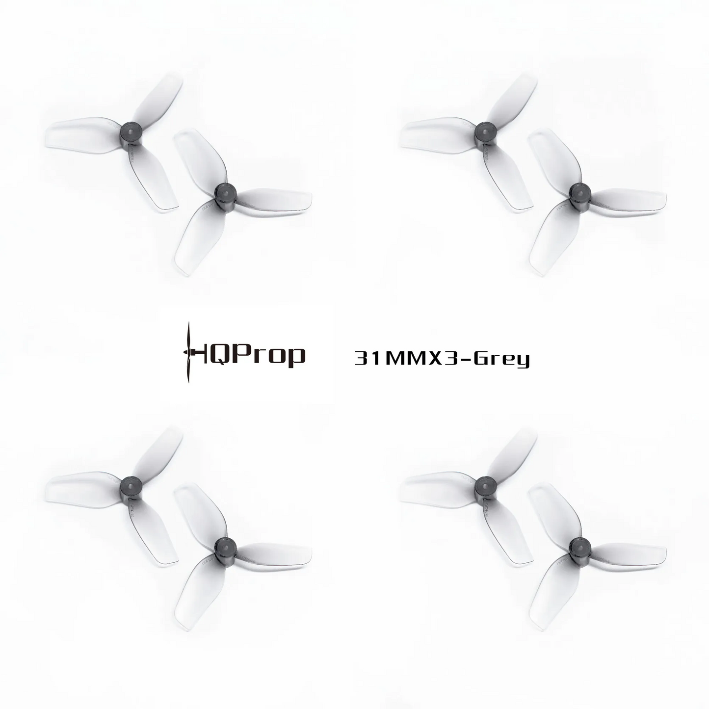 16737 propeller hqprop ultralight whoop 31mmx3 3 blade 0 8mm grey 2ccw 2cw
