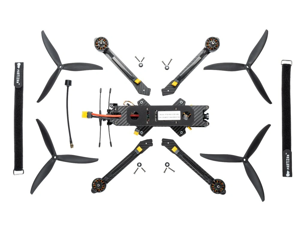 16779 fpv drone partizan pt8 pro elrs 5 8g 2 5w