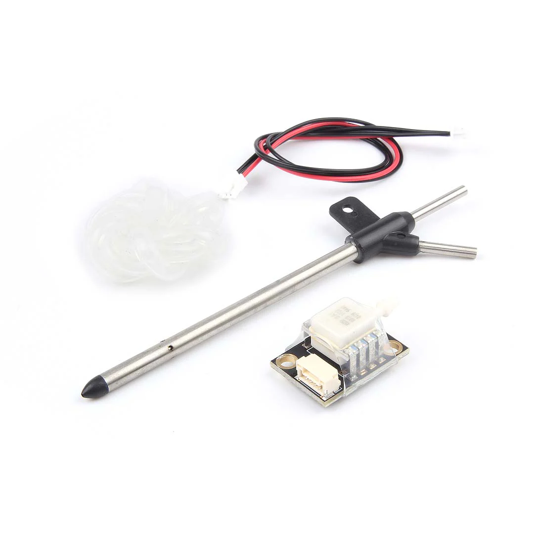 17104 holybro digital air speed sensor ms4525do sensor w pt40 pitot tube