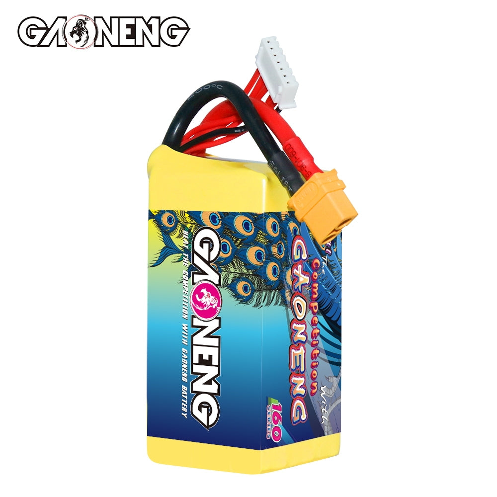 Battery GNB GAONENG 1500mah 6S1P 22.8V HV 160C XH-JST 7P  XT60
