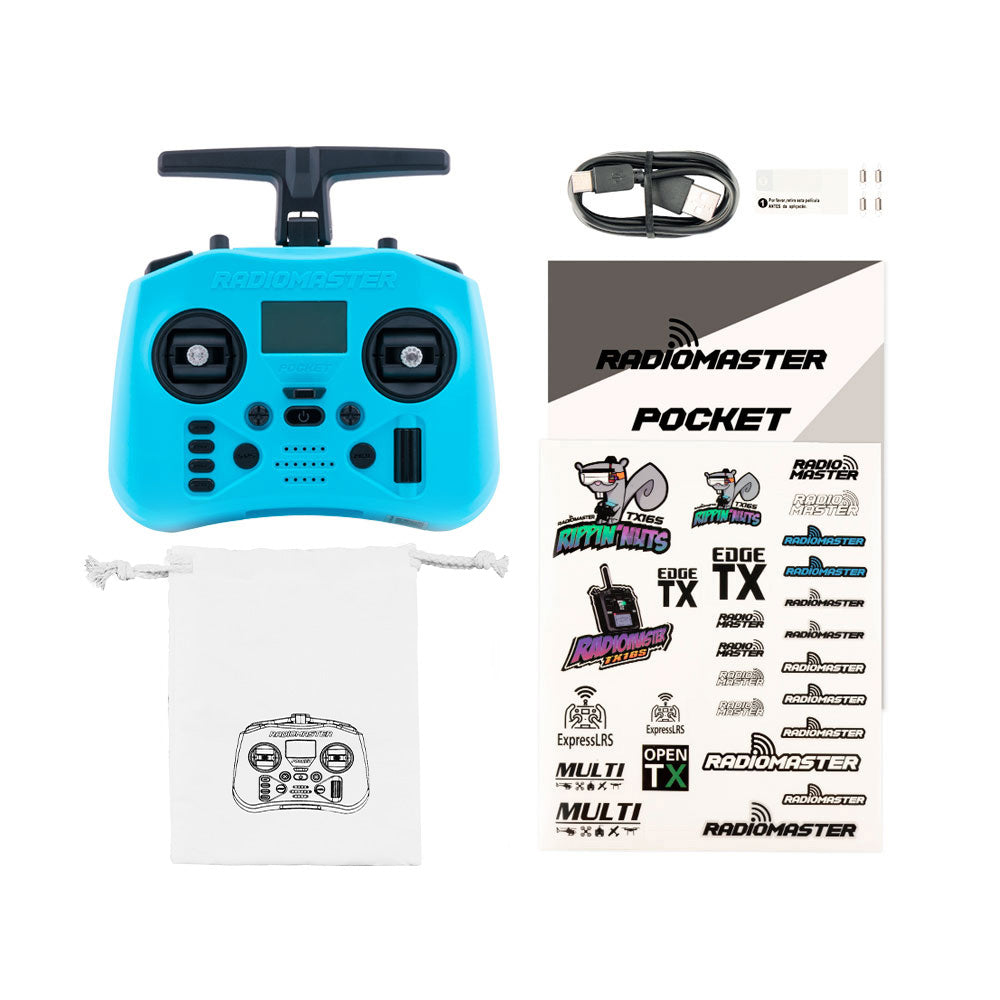 Controller RadioMaster Pocket Crush Edition ExpressLRS  Blue