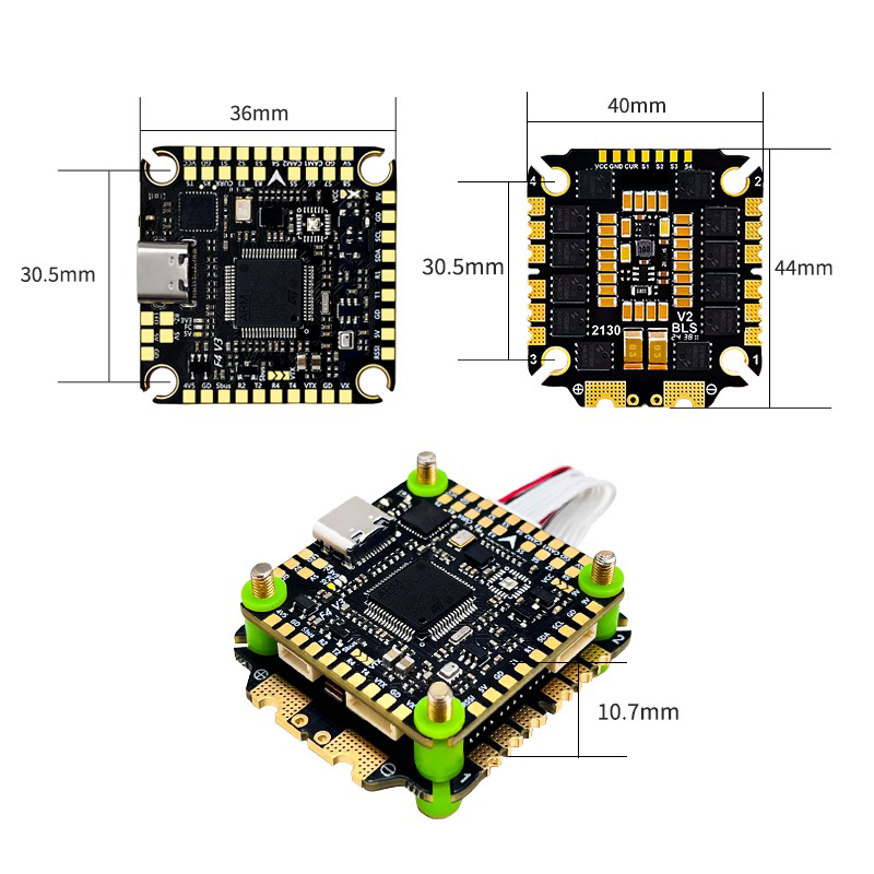 Stack Pilotix F405 V3 ICM42688 BLS 75A