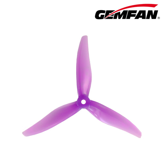 Propeller Gemfan Hurricane MAX 51377 3-Blade 5.1'' Purple (2CW+2CCW)