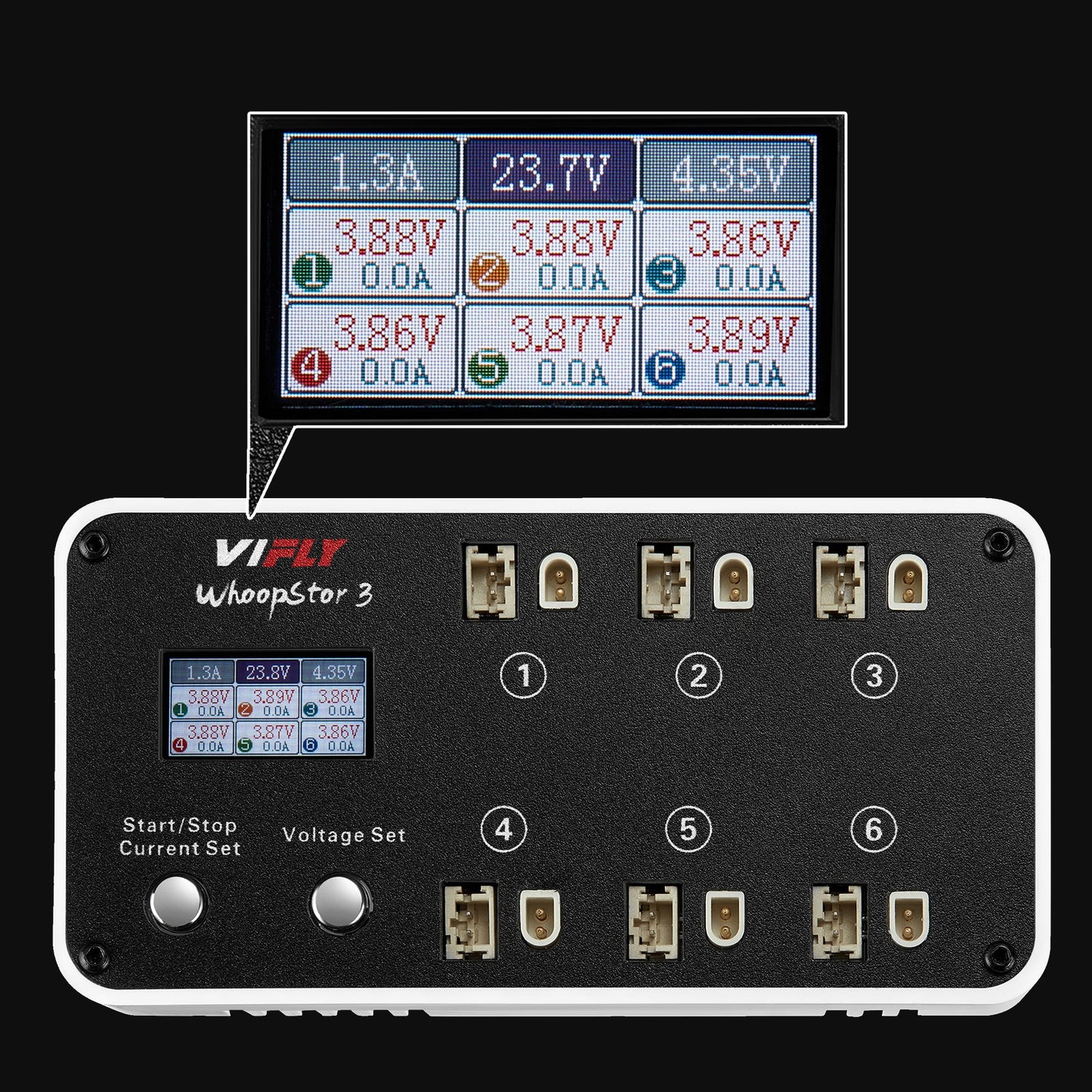 Charger VIFLY WhoopStor 3 Red