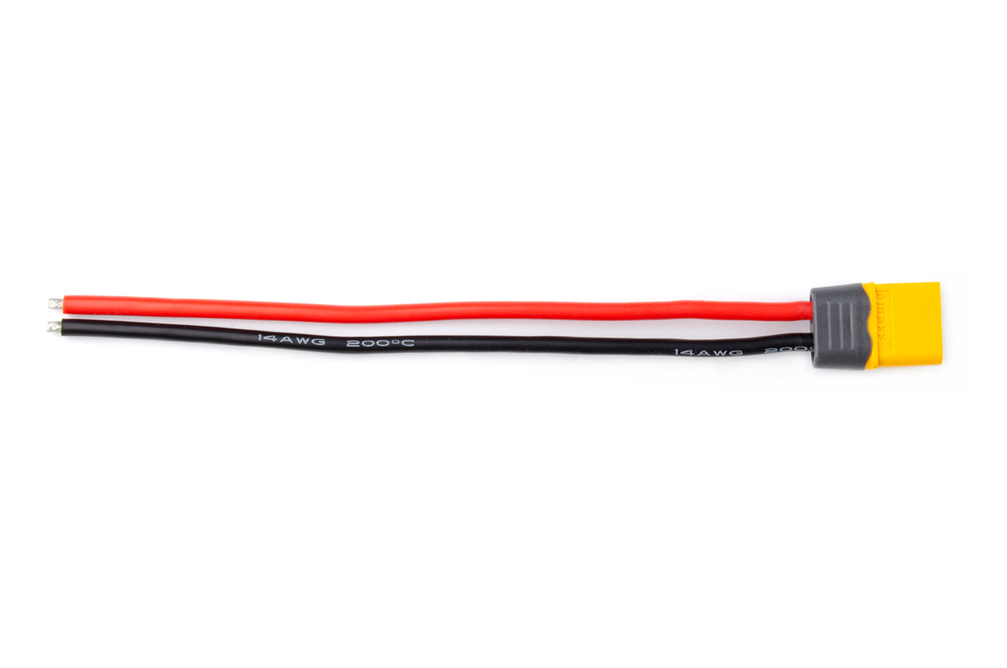 Connector Amass XT60 with silicon wire 14AWG 15сm