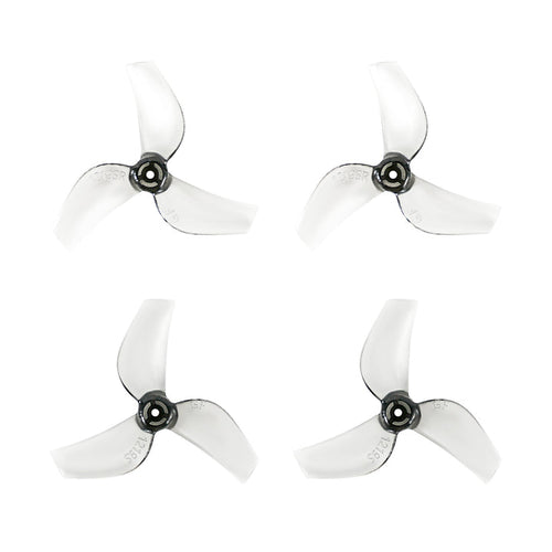 Propeller Gemfan 1219S 3-Blade 1mm Shaft Clear Gray (2CW+2CCW)