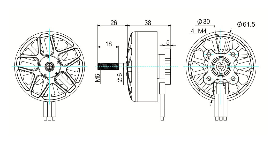Motor Pilotix 5315 380KV