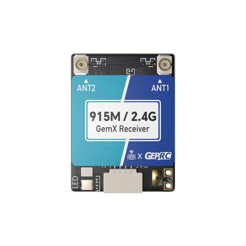 Receiver GEPRC ELRS 915M/2.4G Gemini Xrossband