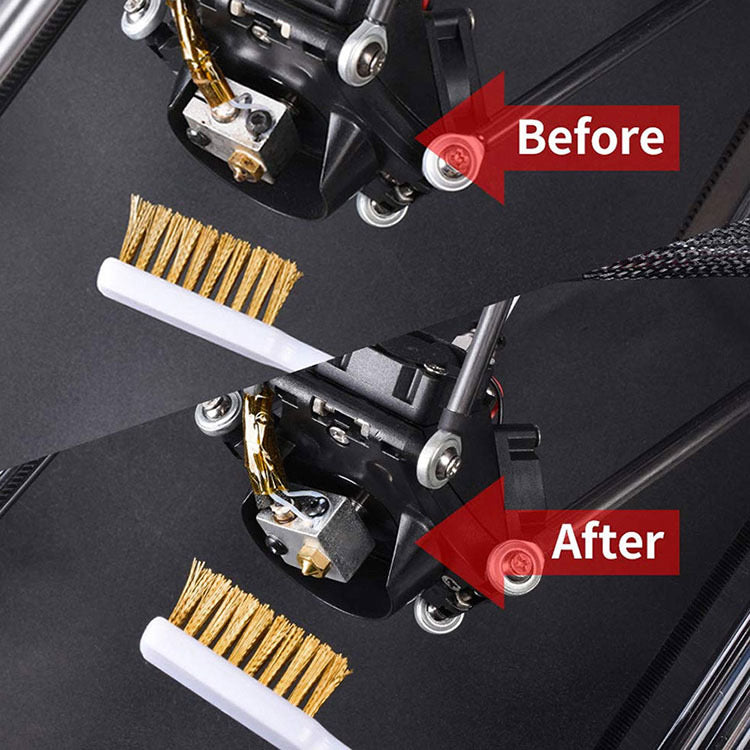 8142 3 3d printer cleaning toothbrush