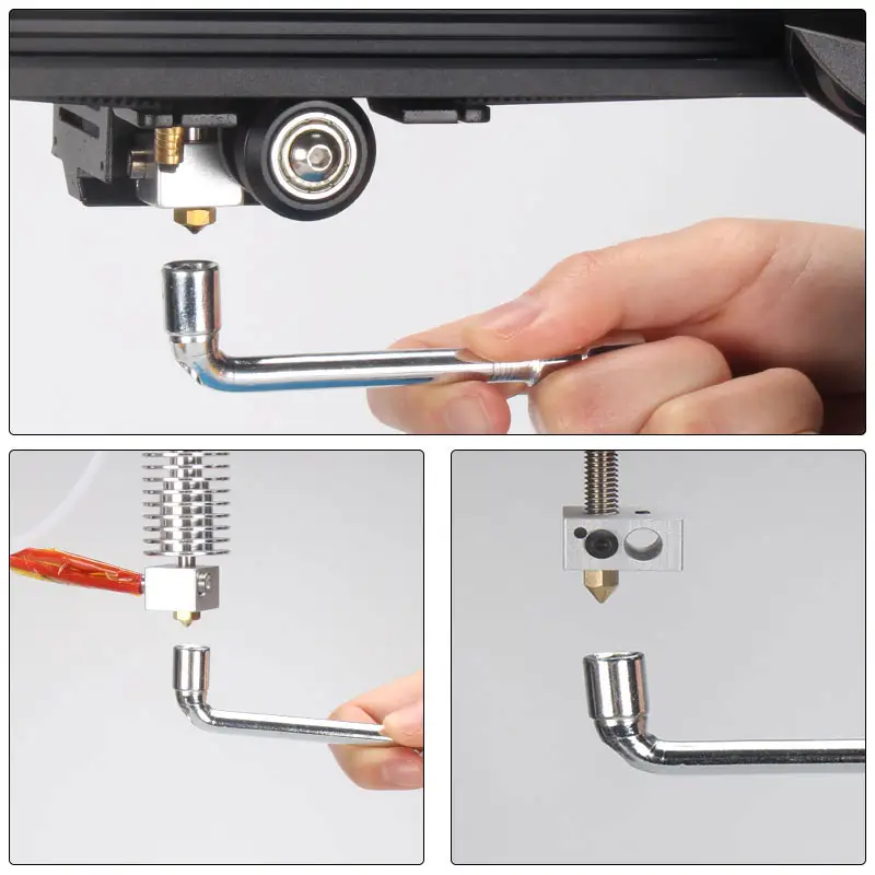 8145 2 3d printer l shaped casing wrench