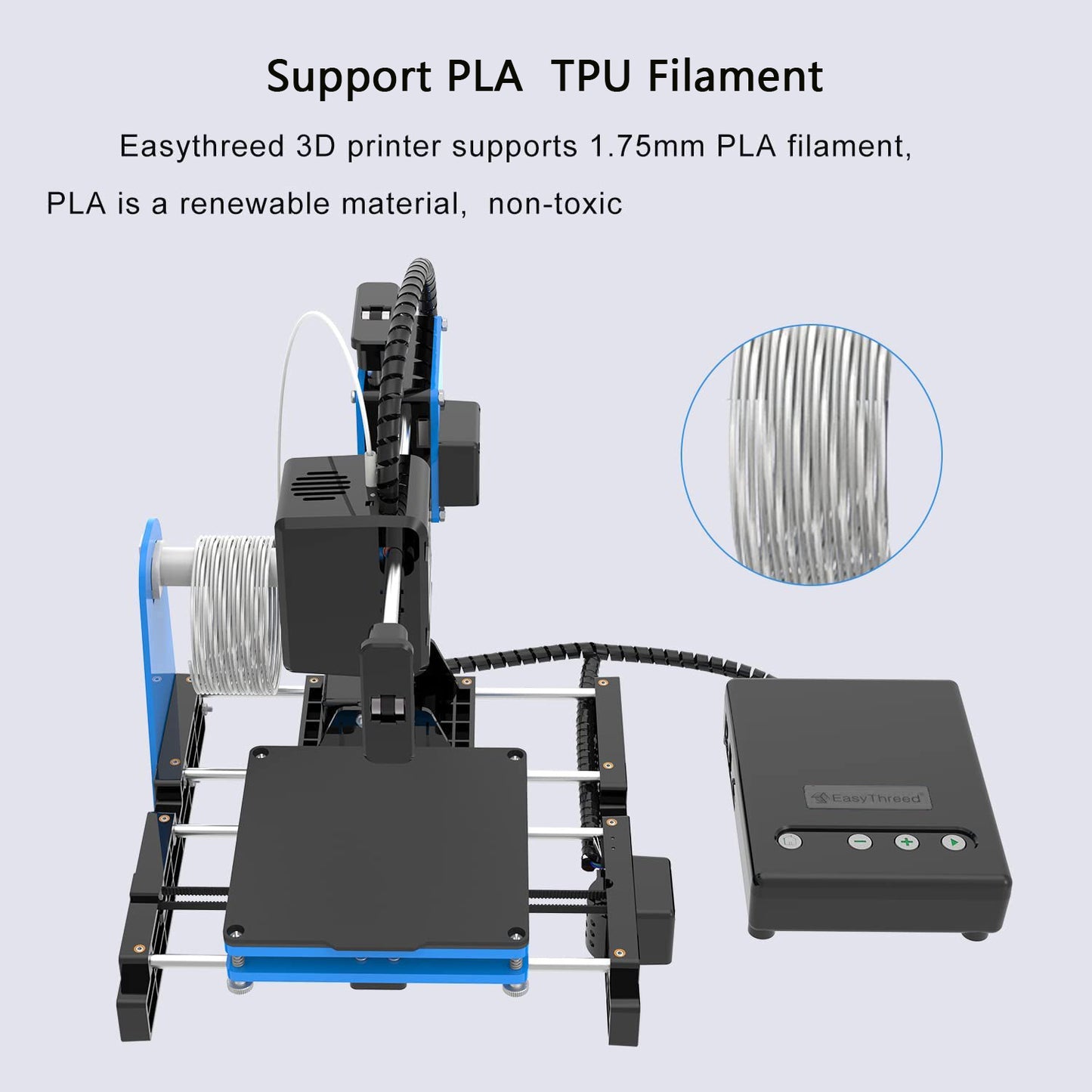 10228 5 3d printer easythreed model x1