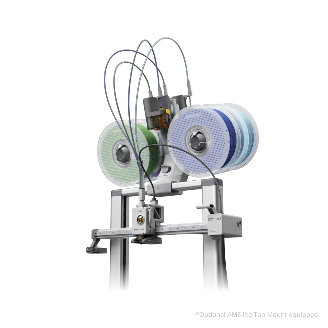 13660 4 bambu lab a1 combo lite 3d printer with ams