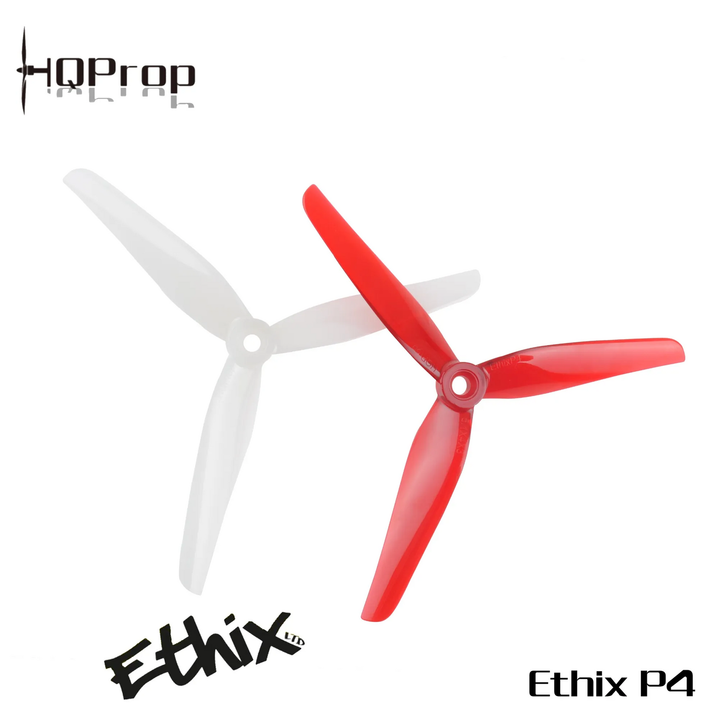 Propellers  HQProp Ethix P4 3-Blade 5.1" Candy Cane (2CW+2CCW)