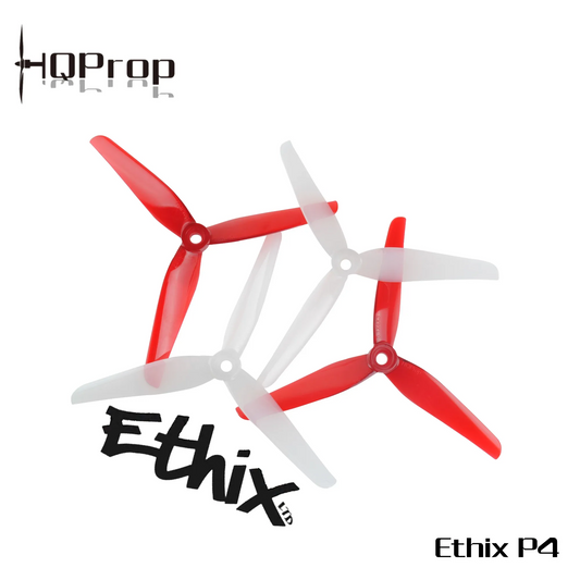 Propellers  HQProp Ethix P4 3-Blade 5.1" Candy Cane (2CW+2CCW)
