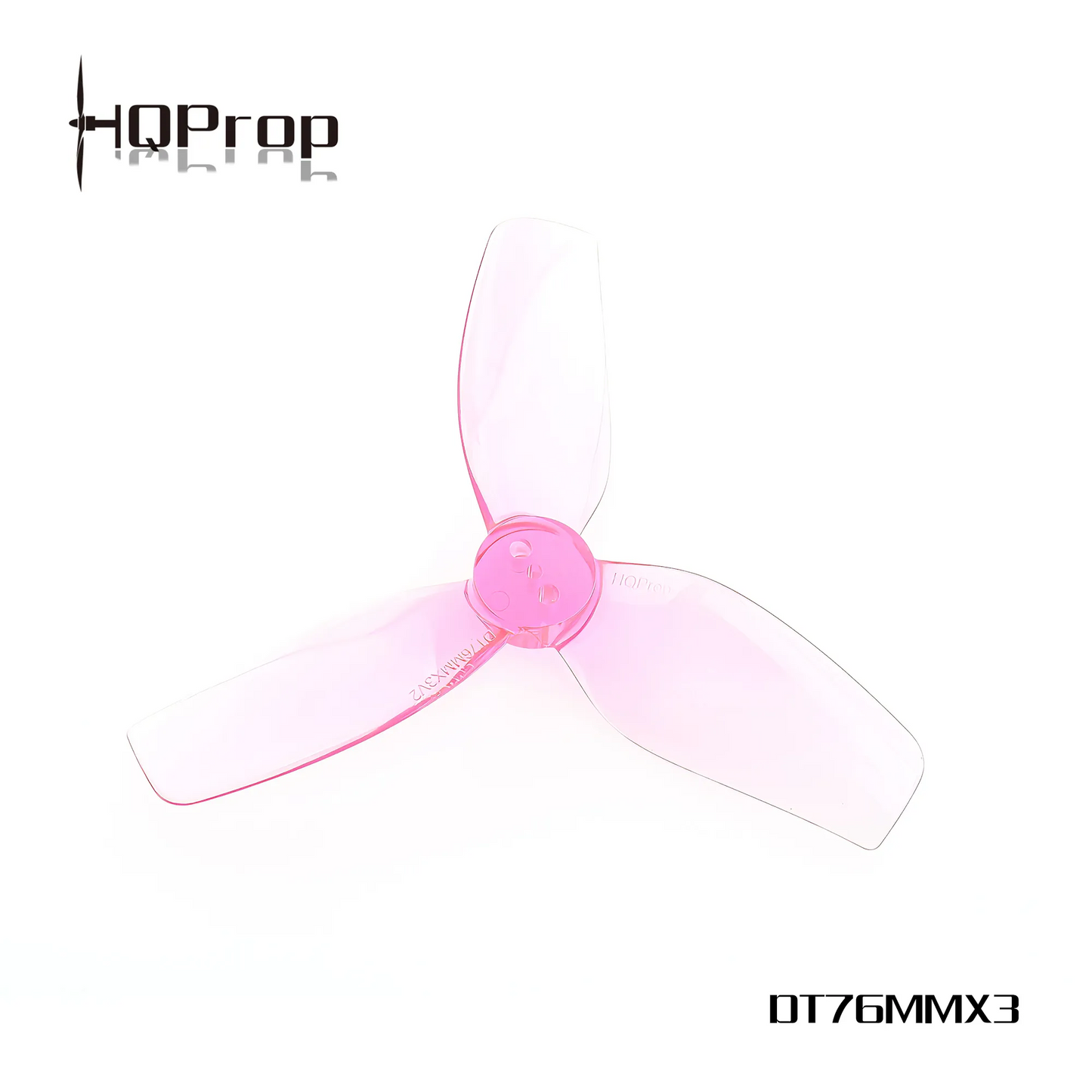 Propellers HQProp Cinewhoop T76MMX3 V2 3-blade 3" Pink (2CCW+2CW)