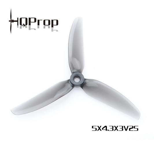 Propellers HQProp Freestyle 3-Blade 5'' Grey (2CCW+2CW)