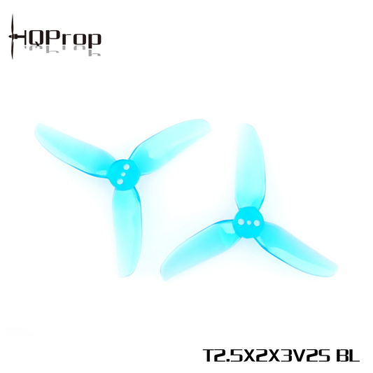 Propellers HQProp 3-Blade 2.5" Bue (2CCW+2CW)