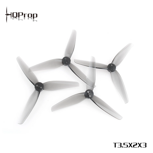 Propellers HQProp 3-Blade 3,5" Gray, Pitch 2 mm (2CCW+2CW)