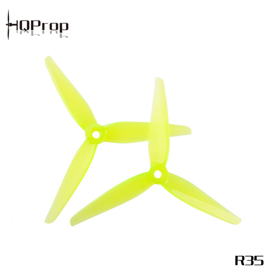 Propellers HQProp 5135(R35) 3-Blade 5.1" Light Yellow (2CCW+2CW)