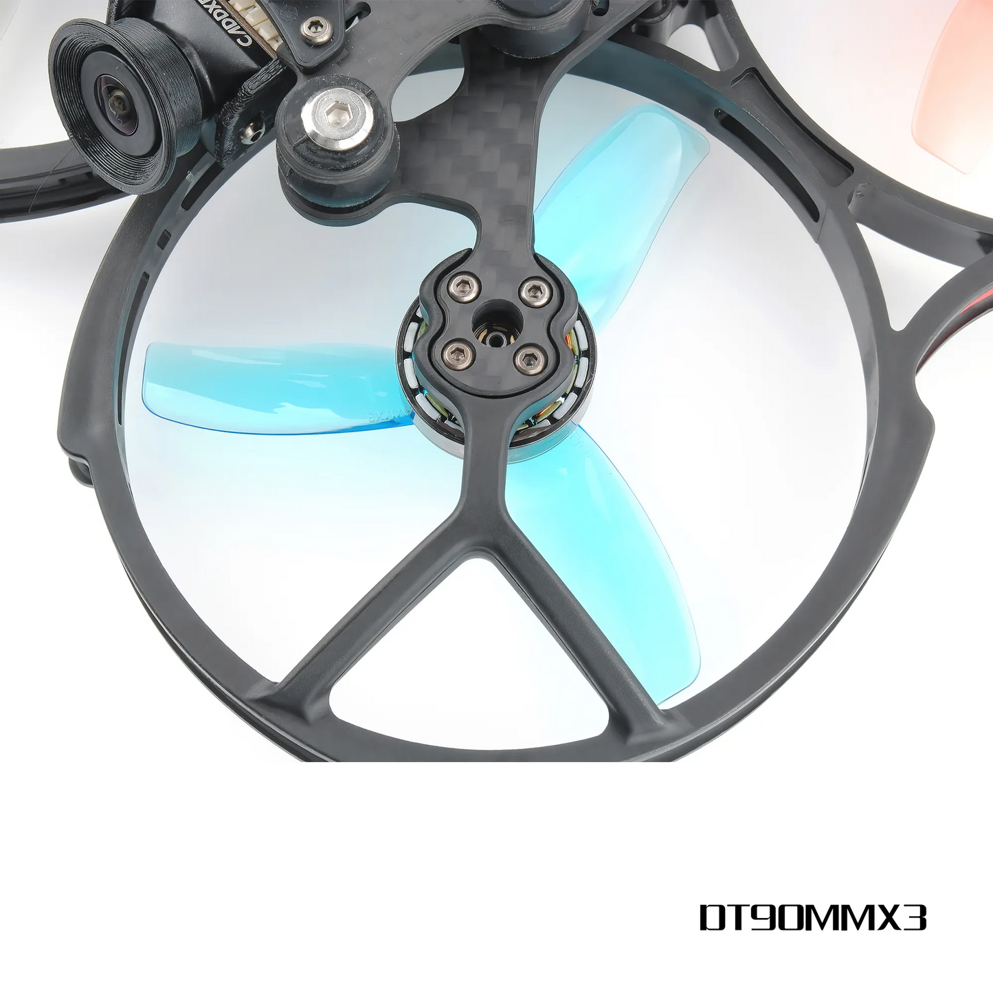Propellers HQProp Cinewhoop 3-blade 3.5" Teal (2CCW+2CW)