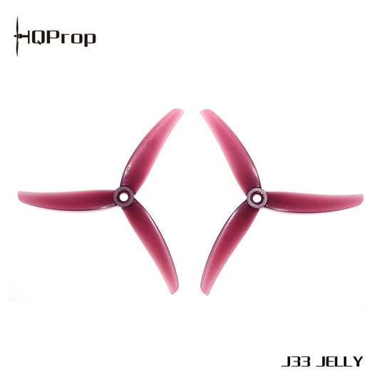 Propellers HQProp Juicy J33 3-Blade 4.9" Jelly (2CCW+2CW)