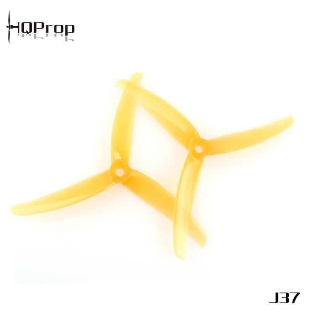 Propellers HQProp Juicy J37 3-Blade 4.9" Orange (2CCW+2CW)