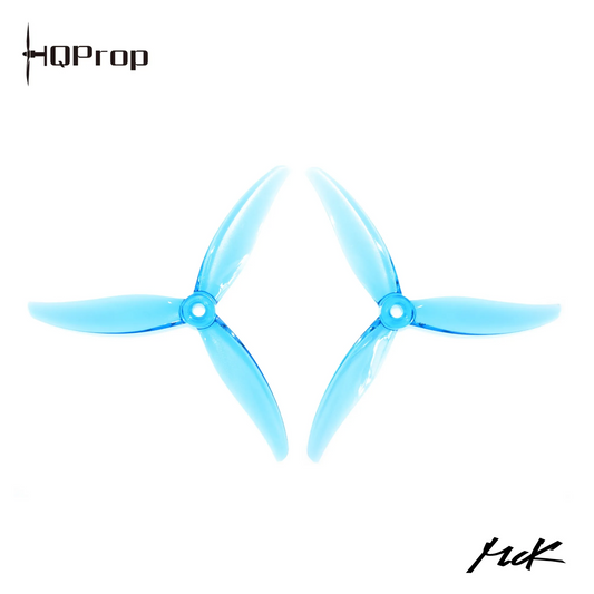 Propellers HQProp MCK 3-Blade 5.1" Light Blue (2CCW+2CW)
