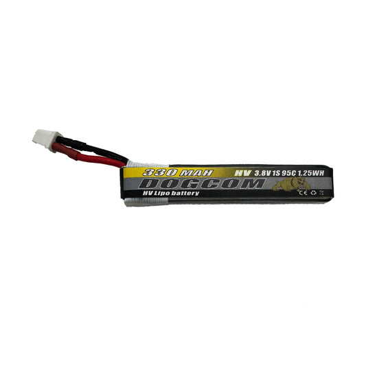 Baterie DOGCOM 330 mAh 1S 3,8 V HV 95C BT2.0 s vodiči
